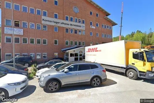 Lagerlokaler att hyra i Huddinge - Bild från Google Street View