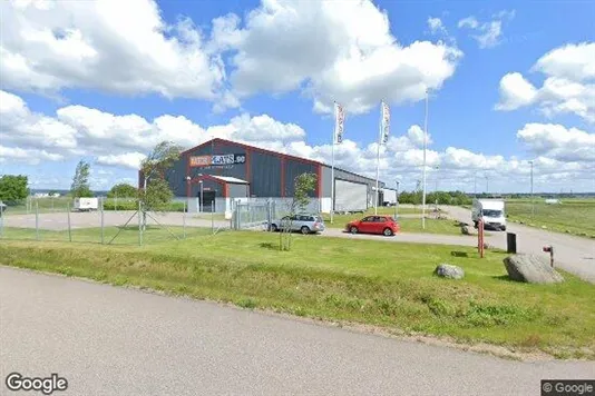 Lagerlokaler att hyra i Ängelholm - Bild från Google Street View