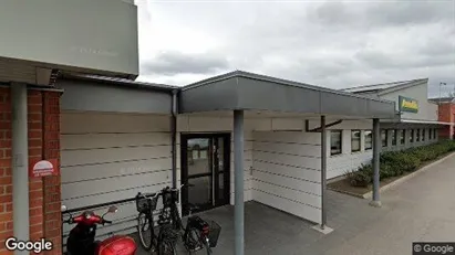 Lagerlokaler att hyra i Halmstad - Bild från Google Street View