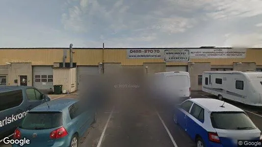 Lagerlokaler att hyra i Karlskrona - Bild från Google Street View