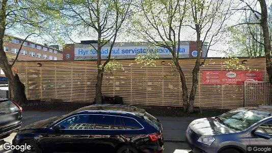 Lagerlokaler att hyra i Västerort - Bild från Google Street View