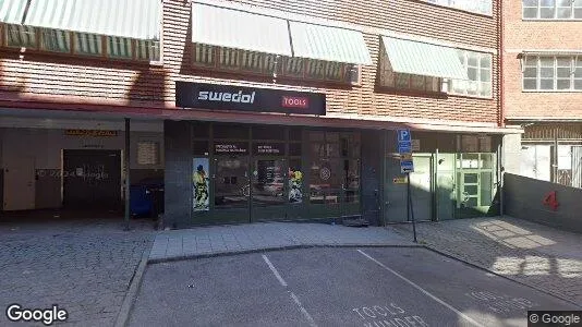 Lagerlokaler att hyra i Vasastan - Bild från Google Street View