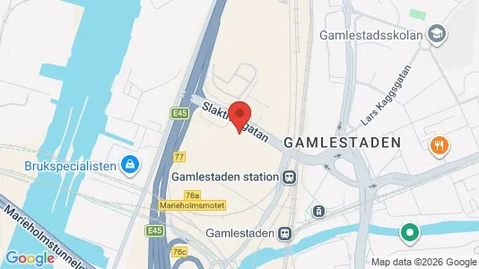 Lagerlokaler att hyra i Område ej specificerat - kort over placeringen