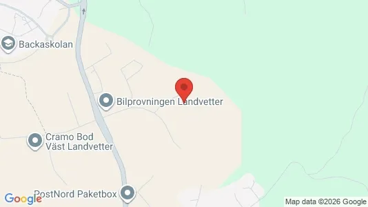 Lagerlokaler att hyra i Göteborg Centrum - kort over placeringen