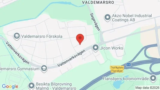 Kontorslokaler att hyra i Kirseberg - Bild från Google Street View
