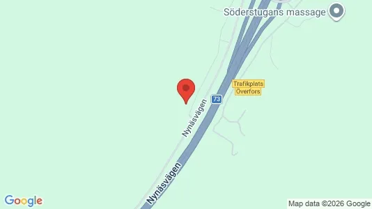 Lagerlokaler att hyra i Nynäshamn - kort over placeringen