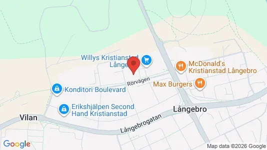 Lagerlokaler att hyra i Kristianstad - Bild från Google Street View