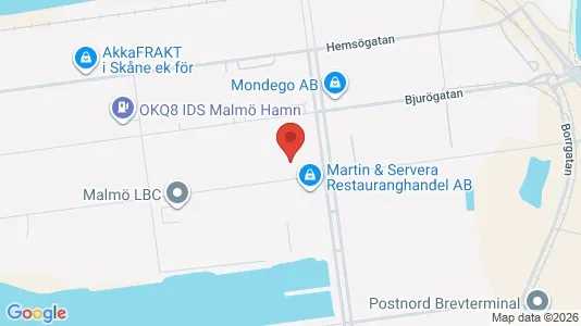 Industrilokaler att hyra i Malmö Centrum - Bild från Google Street View