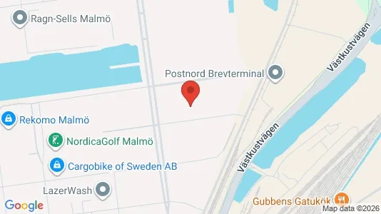 Industrilokaler att hyra i Malmö Centrum - Bild från Google Street View