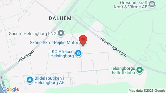 Kontorslokaler att hyra i Helsingborg - Bild från Google Street View