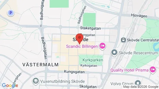 Lagerlokaler att hyra i Skövde - Bild från Google Street View