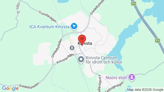 Lagerlokaler att hyra i Knivsta - Bild från Google Street View