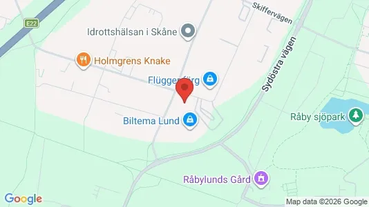 Lagerlokaler att hyra i Lund - Bild från Google Street View