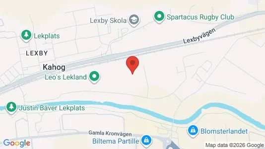 Lagerlokaler att hyra i Partille - kort over placeringen