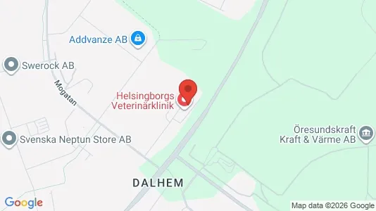 Lagerlokaler att hyra i Helsingborg - Bild från Google Street View