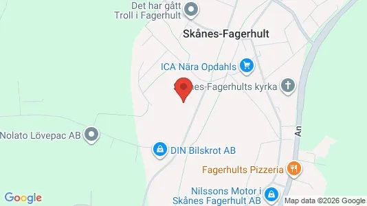 Lagerlokaler att hyra i Örkelljunga - Bild från Google Street View