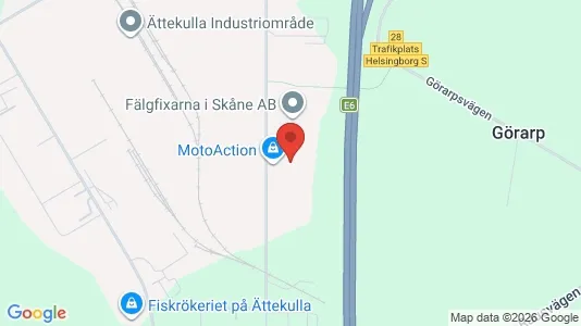 Lagerlokaler att hyra i Helsingborg - Bild från Google Street View