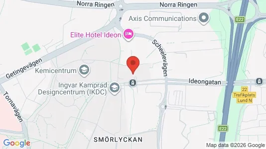 Lagerlokaler att hyra i Lund - Bild från Google Street View