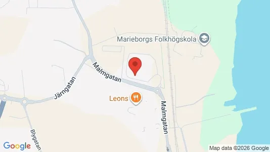 Industrilokaler att hyra i Norrköping - kort over placeringen