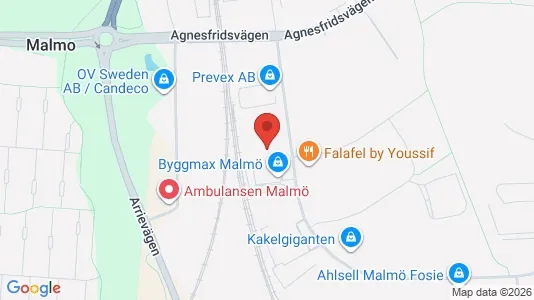 Lagerlokaler att hyra i Fosie - Bild från Google Street View