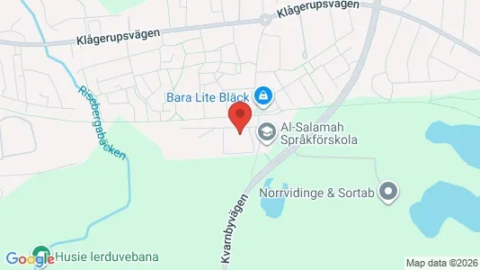 Lagerlokaler att hyra i Husie - Bild från Google Street View