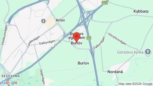 Lagerlokaler att hyra i Burlöv - Bild från Google Street View