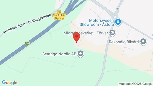 Lagerlokaler att hyra i Åstorp - Bild från Google Street View