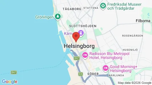Lagerlokaler att hyra i Helsingborg - Bild från Google Street View