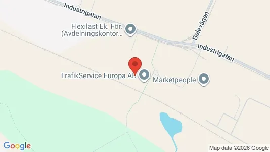 Lagerlokaler att hyra i Hässleholm - Bild från Google Street View