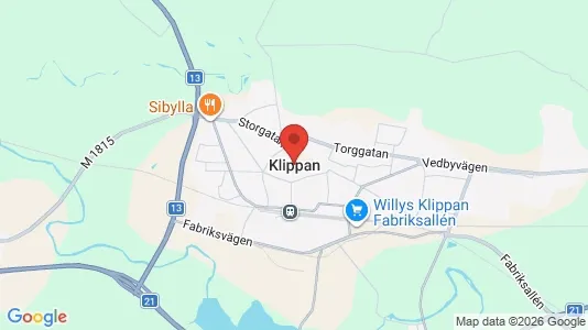 Lagerlokaler att hyra i Klippan - Bild från Google Street View