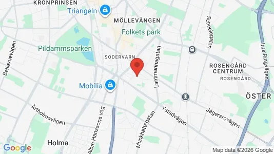 Lagerlokaler att hyra i Sofielund - Bild från Google Street View