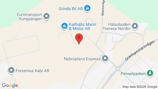 Lagerlokaler att hyra i Upplands-Bro - kort over placeringen