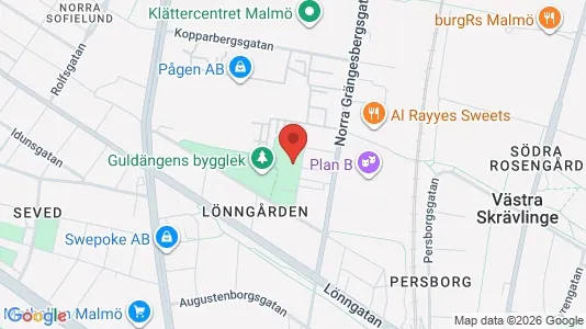 Lagerlokaler att hyra i Sofielund - kort over placeringen