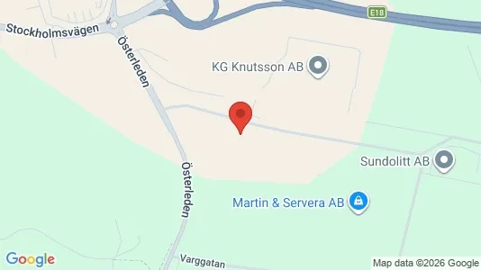 Lagerlokaler att hyra i Enköping - Bild från Google Street View