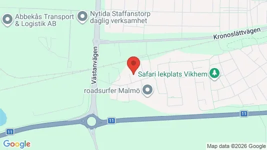 Lagerlokaler att hyra i Staffanstorp - Bild från Google Street View