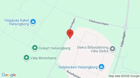 Lagerlokaler att hyra i Helsingborg - Bild från Google Street View