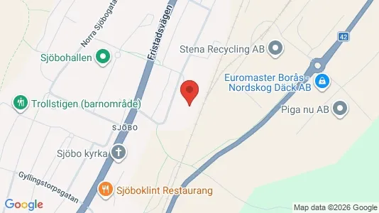 Lagerlokaler att hyra i Sjöbo - Bild från Google Street View