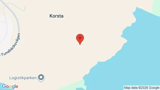 Industrilokaler att hyra i Sundsvall - kort over placeringen