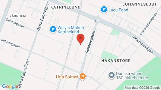 Lagerlokaler att hyra i Malmö Centrum - Bild från Google Street View