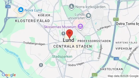 Butikslokaler att hyra i Lund - Bild från Google Street View