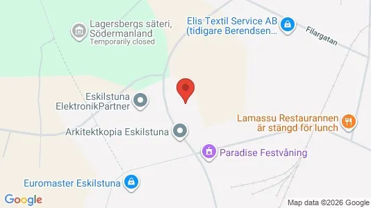 Industrilokaler att hyra i Eskilstuna - Bild från Google Street View