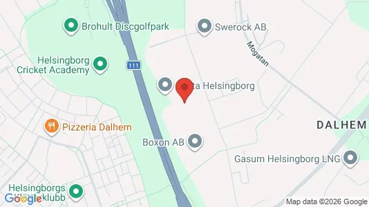 Lagerlokaler att hyra i Helsingborg - Bild från Google Street View