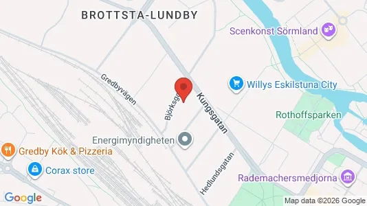 Lagerlokaler att hyra i Eskilstuna - Bild från Google Street View