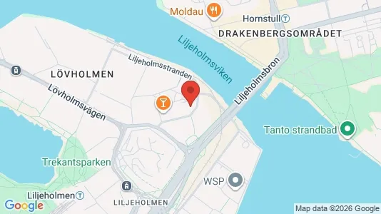 Kontorslokaler att hyra i Södermalm - kort over placeringen