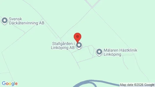 Lagerlokaler att hyra i Linköping - kort over placeringen