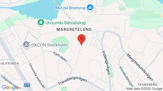 Kontorslokaler att hyra i Västerort - kort over placeringen