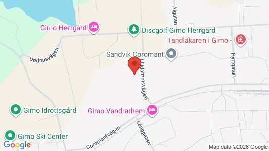 Kontorslokaler att hyra i Östhammar - kort over placeringen