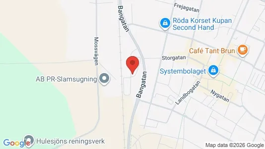 Lagerlokaler att hyra i Falköping - kort over placeringen