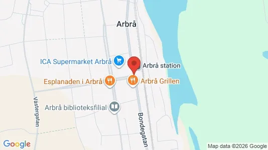 Kontorslokaler att hyra i Bollnäs - kort over placeringen