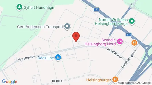 Lagerlokaler att hyra i Helsingborg - Bild från Google Street View